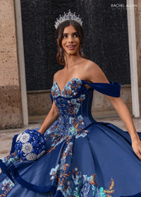 Rachel Allan Style RQ5016 - NAVY MULTI