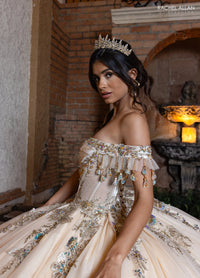 Rachel Allan Style RQ2228 - CHAMPAGNE GOLD