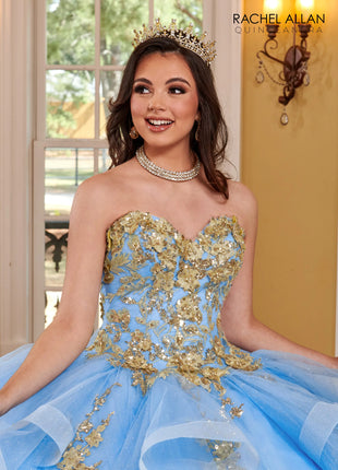 Rachel Allan Style RQ2165 - AZURE GOLD