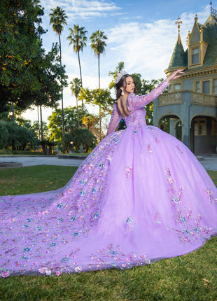 House of Wu Style 26093 - Lilac Multi