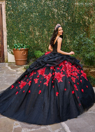 Rachel Allan Style RQ1144 - BLACK RED