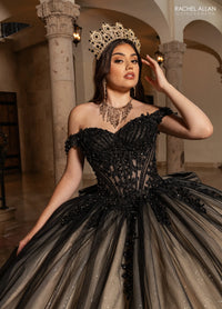 Rachel Allan Style RQ2247 - BLACK CHAMPAGNE