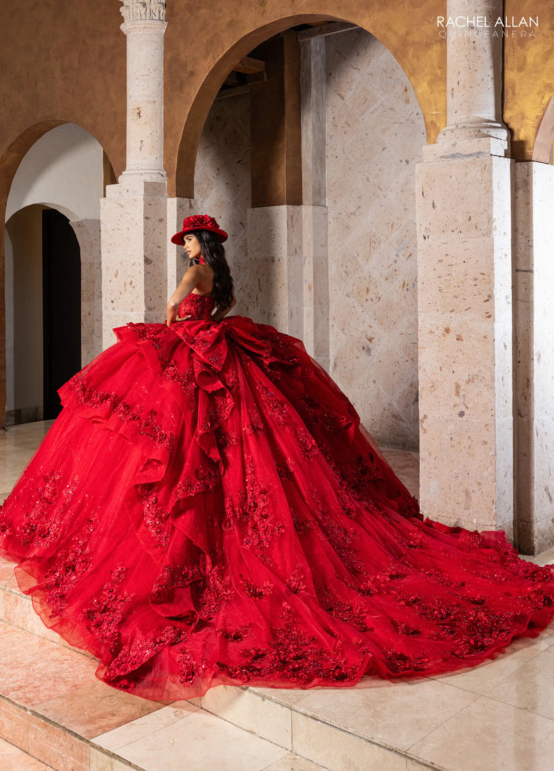 Rachel Allan Style RQ2241 - DEEP RED
