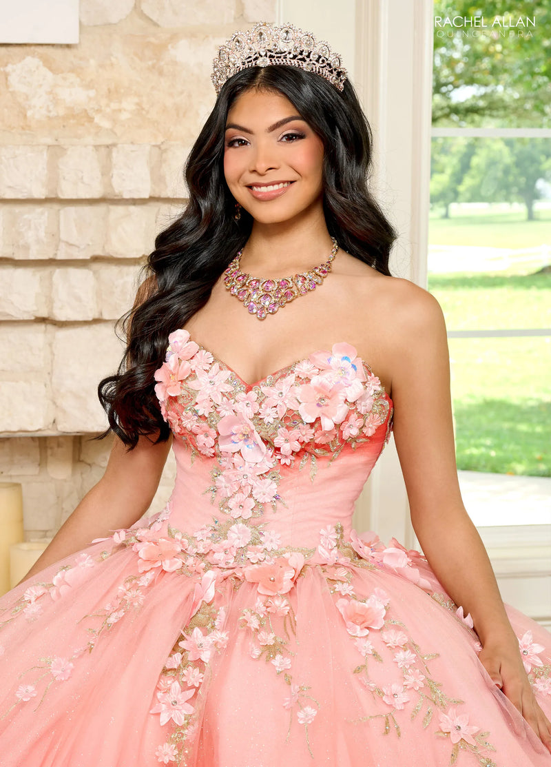 Rachel Allan Style RQ3125 - CORAL OMBRE
