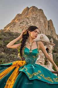 Ragazza Style MV60-160 - Oro/Esmeralda
