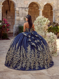 House of Wu Style 56540 - Navy/Gold