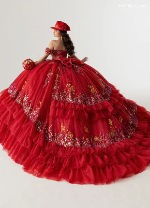 Rachel Allan Style RQ6012 - DEEP RED