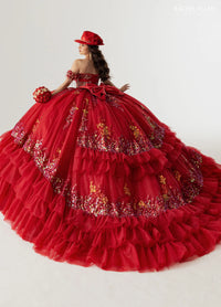 Rachel Allan Style RQ6012 - DEEP RED