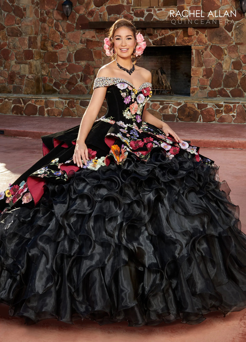 Rachel Allan Style RQ3111 - BLACK MULTI