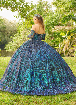 House of Wu Style 56511 - Iridescent Green/Black