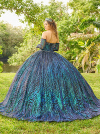 House of Wu Style 56511 - Iridescent Green/Black