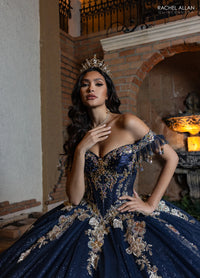 Rachel Allan Style RQ2228 - NAVY GOLD