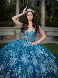 House of Wu Style 26084 - Teal/AB