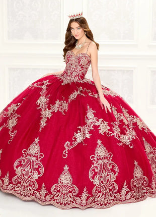 Princesa Ariana Vara PR30086 - Wine/Gold