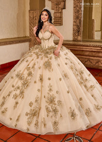 Rachel Allan Style RQ1149 - CHAMPAGNE ROSE GOLD