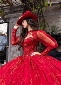 Rachel Allan Style RQ1172 - DEEP RED