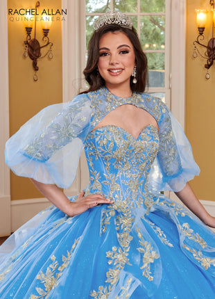 Rachel Allan Style RQ1118 - AZURE GOLD