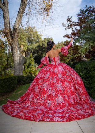 House of Wu Style 26084 - Red/AB