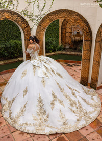 Rachel Allan Style RQ2225 - IVORY GOLD