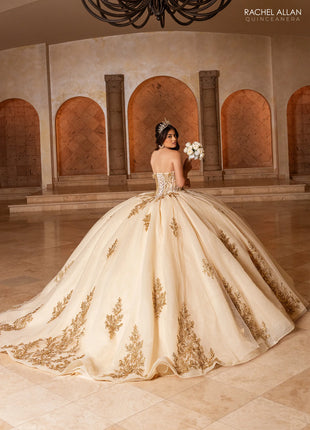 Rachel Allan Style RQ1186 - CHAMPAGNE GOLD