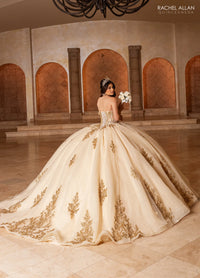 Rachel Allan Style RQ1186 - CHAMPAGNE GOLD