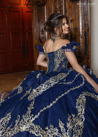 Rachel Allan Style RQ1180 - NAVY GOLD