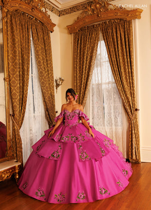 Rachel Allan Style RQ5021 - FUCHSIA MULTI