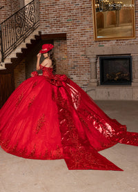 Rachel Allan Style RQ1187 - DEEP RED