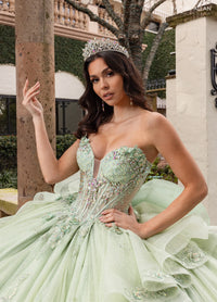 Rachel Allan Style RQ3163 - SAGE IRIDESCENT