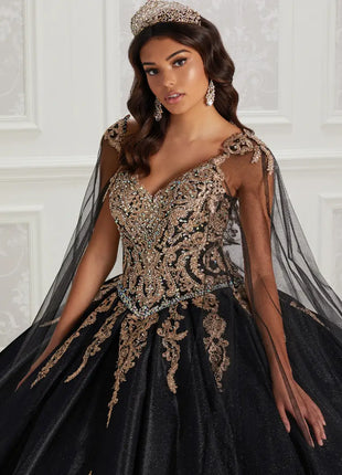 Princesa Ariana Vara PR22141 - Black/Gold