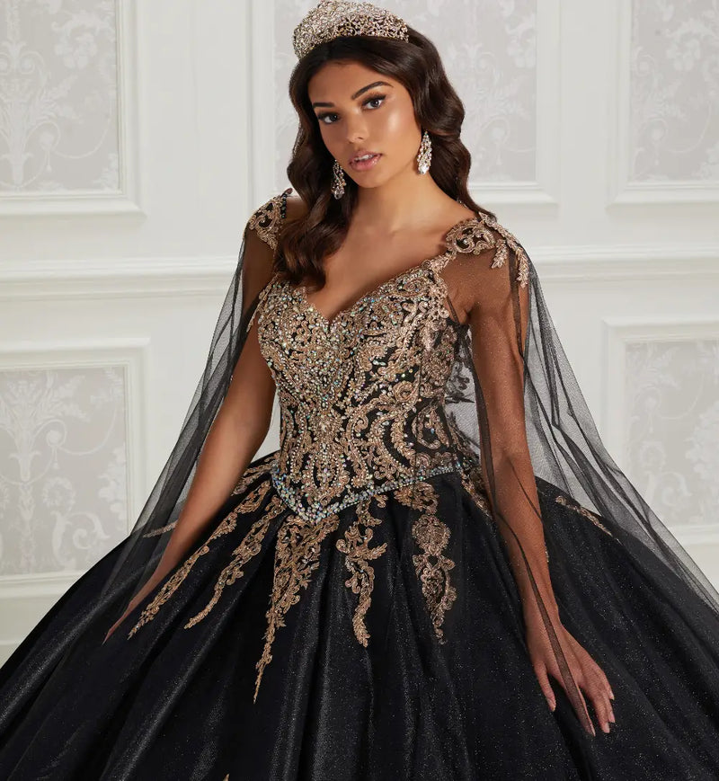 Princesa Ariana Vara PR22141 - Black/Gold