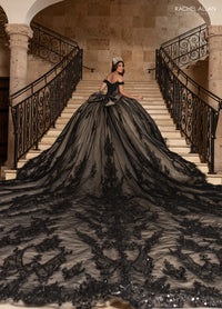 Rachel Allan Style RQ2247 - BLACK CHAMPAGNE