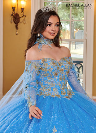 Rachel Allan Style RQ2167 - AZURE GOLD