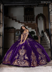 Rachel Allan Style RQ3160 - PURPLE GOLD
