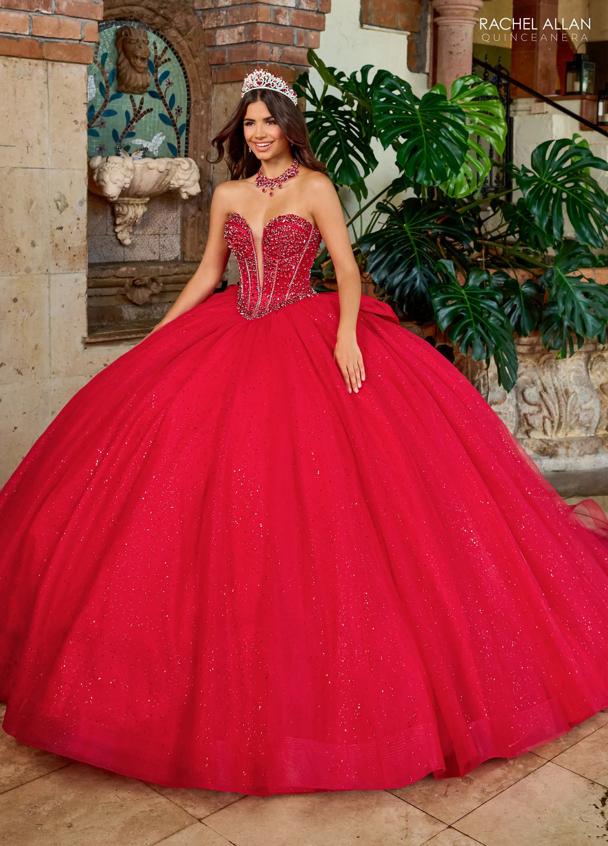 Rachel Allan Style RQ1156 - RED
