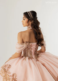 Rachel Allan Style RQ3175 - BLUSH ROSE GOLD