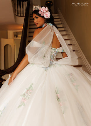 Rachel Allan Style RQ3186 - IVORY MULTI
