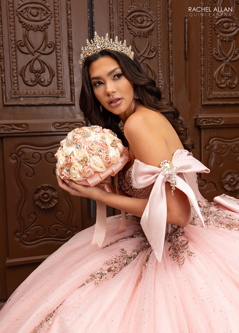Rachel Allan Style RQ3155 - BLUSH ROSE GOLD