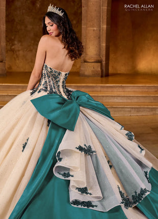 Rachel Allan Style RQ1152 - CHAMPAGNE PEACOCK
