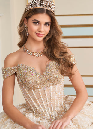 Princesa Ariana Vara PR30177 - Ivory/Champagne
