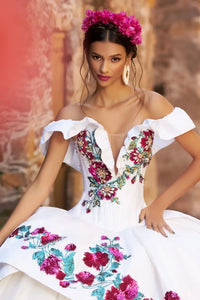 Ragazza Style M41-141 - Ivory/Fucsia