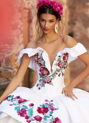 Ragazza Style M41-141 - Ivory/Fucsia