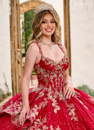 Rachel Allan Style RQ3140 - BURGUNDY GOLD