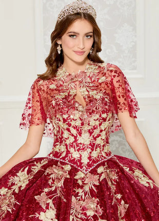 Princesa Ariana Vara PR30121 - Wine/Gold