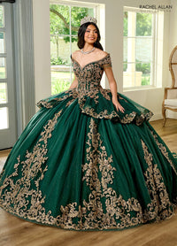 Rachel Allan Style RQ3129 - EMERALD GOLD