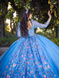 House of Wu Style 26093 - Periwinkle Multi