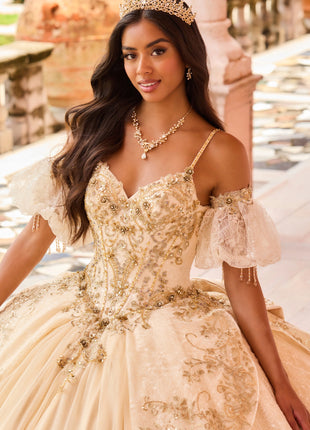 Princesa Ariana Vara PR30161 - Champagne/Gold