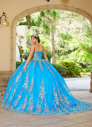House of Wu Style 26083 - Ocean/Gold