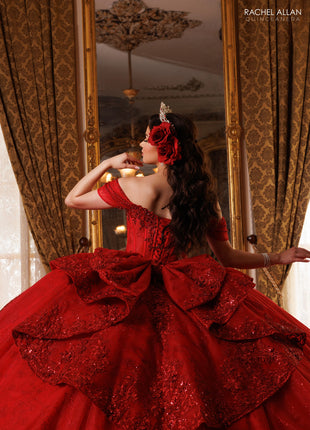 Rachel Allan Style RQ1191 - DEEP RED