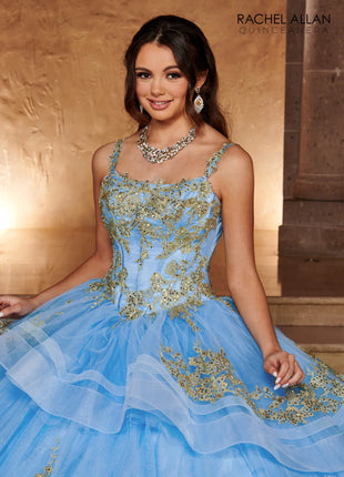 Rachel Allan Style RQ2169 - AZURE GOLD